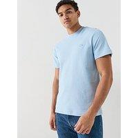 Lacoste Soft Textured Classic Fit T-Shirt - Light Blue