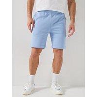 Lacoste Regular Fit Brushed Fleece Shorts - Blue