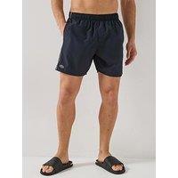 Lacoste Lacoste Colour Block Swim Trunks - Black