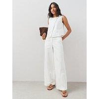 The Very Collection Scalloped Pocket Detail Co-Ord Trousers