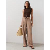 The Very Collection Soft Touch Wide Leg Co-Ord Trousers