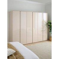 Very Home Layton Gloss 6 Door Wardrobe
