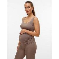 Mamalicious Maternity Tank Top - Beige