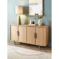 The Very Collection Lena Large Sideboard - Light Oak - Fsc Certified