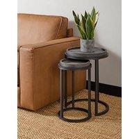 The Very Collection Harlem Round Nest Of Tables - Fsc Certified