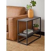 The Very Collection Harlem End Table - Black Oak - Fsc Certified