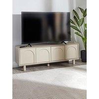 The Very Collection Revi Large Tv Unit - Fits Up To 55 Inch Tv - Oatmeal - Fsc Certified