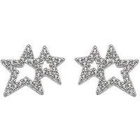 Hot Diamonds Shimmer Star Earrings