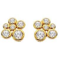 Hot Diamonds Hd X Ge Tender Cluster Earrings