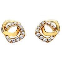 Hot Diamonds Hd X Ge Connected Earrings