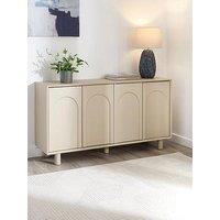 The Very Collection Revi Large Sideboard - Oatmeal - Fsc Certified