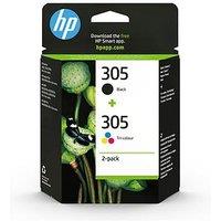 Hp 305 2-Pack Tri-Color/Black Origin