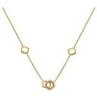 Hot Diamonds Hd X Ge Connected Necklace