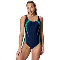 Speedo Womens Quantum Contour One Piece - Blue