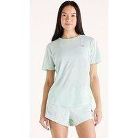 New Balance Womens Running Athletics T-Shirt - Green