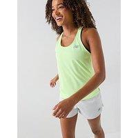 New Balance Womens Running Sport Essentials Tank - Yellow