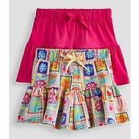 The Very Collection Girls 2 Pack Flared Shorts - Multi
