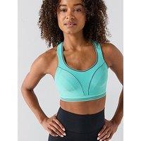 Shock Absorber Womens Training Ultimate Run Bra - Blue