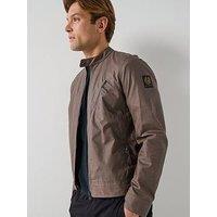 Belstaff Sideline Wax Jacket - Dark Grey