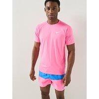 Nike Mens Short Sleeve Hydroguard T Shirt - Pink