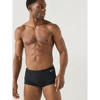 Nike Mens Square Leg Swim Brief - Black