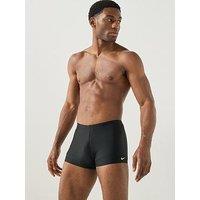 Nike Mens Square Leg Swim Short- Black