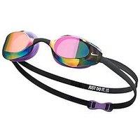 Nike Adults Unisex Vapor Mirrored Swim Goggles - Black