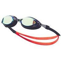 Nike Adults Unisex Chrome Mirrored Swim Goggles - Gold