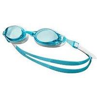 Nike Adults Unisex Chrome Mirrored Swim Goggles - Blue