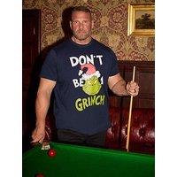 Badrhino Grinch Christmas T-Shirt - Blue