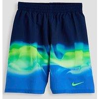 Nike Boys 4Inch Volley Swim Shorts - Blue