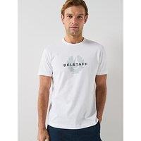 Belstaff Surface Large Logo T-Shirt - White