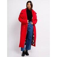 Little Mistress Teddy Coat- Red
