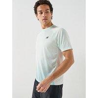 New Balance Mens Running Viz-Tech T-Shirt - Green