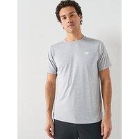 New Balance Mens Training Sport Essentials Utility T-Shirt - Grey