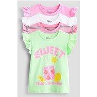 The Very Collection Girls 4 Pack Vests - Multi