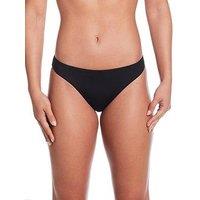Nike Womens String Bikini Bottom - Black