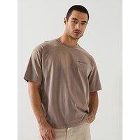 Belstaff Competition Momentum Script Back Print T-Shirt - Brown