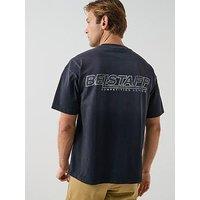 Belstaff Competition Momentum Script Back Print T-Shirt - Black