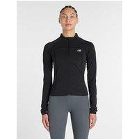 New Balance Womens Training Harmony Fitted Full Zip Jacket - Black