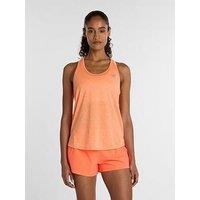 New Balance Womens Running Athletics Tank - Orange