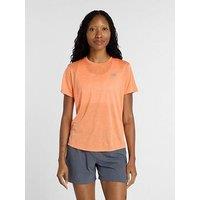 New Balance Womens Running Athletics T-Shirt - Orange