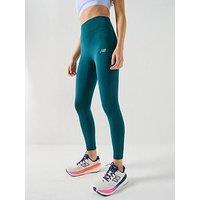 New Balance Womens Training Essential High Rise 25 Inch Legging - Green