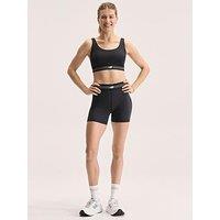New Balance Womens Training Ac Fitted 5 Inch Short - Black