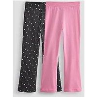 The Very Collection Girls 2 Pack Flare Leggings