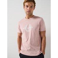 Belstaff Surface Large Logo T-Shirt - Pink