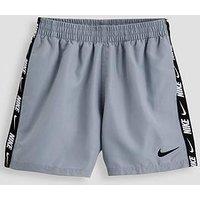 Nike Boys 4Inch Volley Swim Shorts - Grey