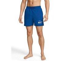 Nike Mens 5" Volley Swim Short - Blue