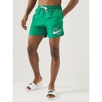 Nike Mens 5Inch Volley Swim Shorts- Green