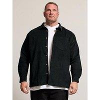Badrhino Cord Overshirt - Black